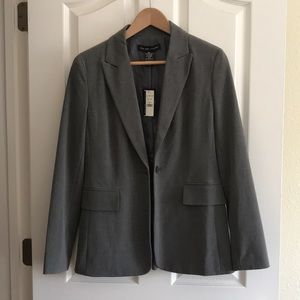 Gray suit jacket/blazer